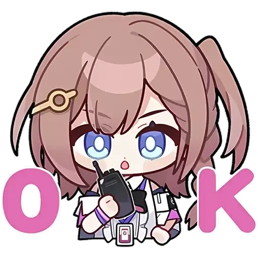 👌 Стикер «Chibies2» для Telegram