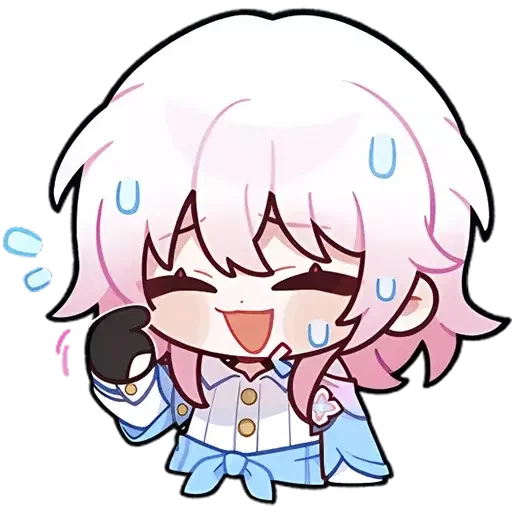 😅 Стикер «Chibi - Honkai Star Rail» для Telegram