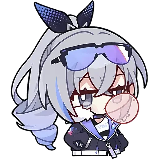 😒 Стикер «Chibi - Honkai Star Rail» для Telegram