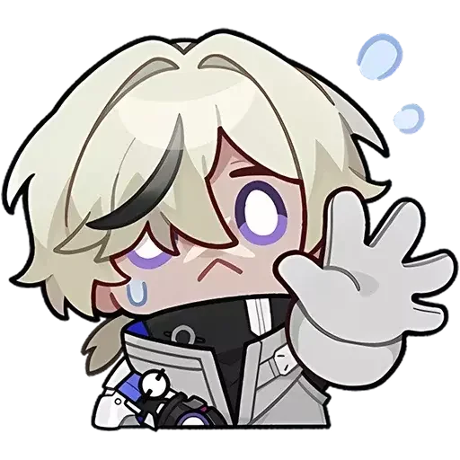 😪 Стикер «Chibi - Honkai Star Rail» для Telegram