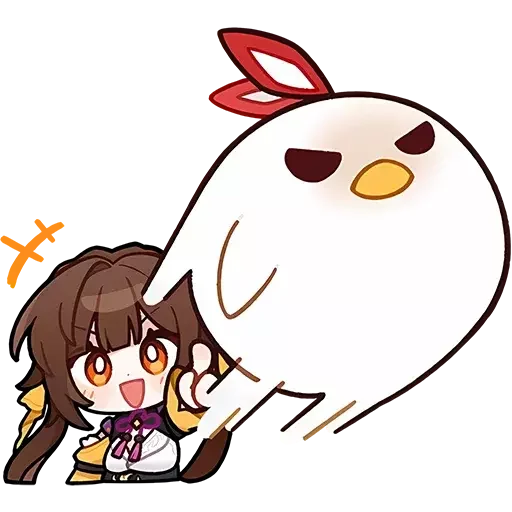 😃 Стикер «Chibi - Honkai Star Rail» для Telegram