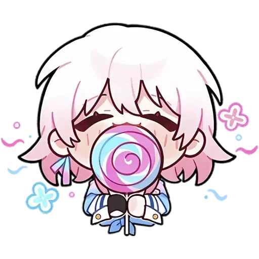 🍭 Стикер «Chibi - Honkai Star Rail» для Telegram