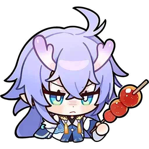 Стикерпак Chibi - Honkai Star Rail для Telegram