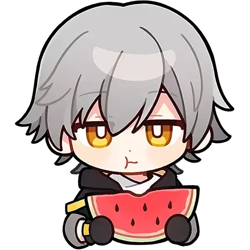 😒 Стикер «Chibi - Honkai Star Rail» для Telegram