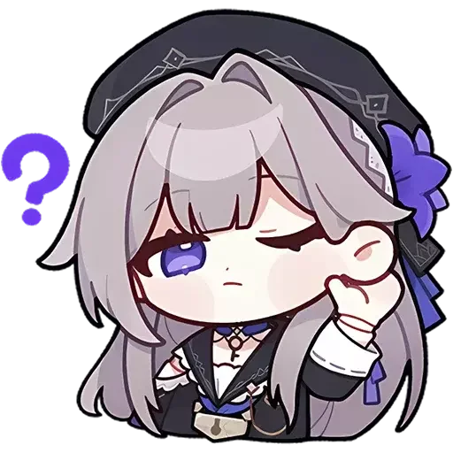 🤨 Стикер «Chibi - Honkai Star Rail» для Telegram