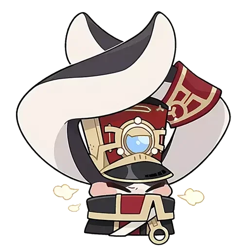 🤝 Стикер «Chibi - Honkai Star Rail» для Telegram