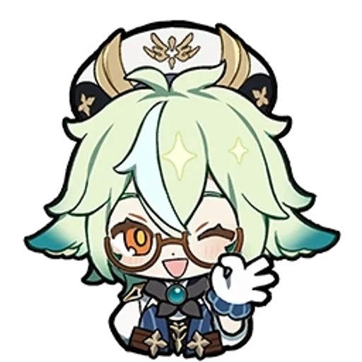 🌟 Стикер «Genshin Impact Chibi» для Telegram