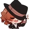 😌 Эмодзи «꒰ 🪵 ꒱ — чибики BSD» для Telegram