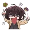😵‍💫 Эмодзи «꒰ 🪵 ꒱ — чибики BSD» для Telegram