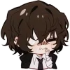 🤢 Эмодзи «꒰ 🪵 ꒱ — чибики BSD» для Telegram