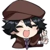 👋 Эмодзи «꒰ 🪵 ꒱ — чибики BSD» для Telegram