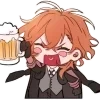 🍺 Эмодзи «꒰ 🪵 ꒱ — чибики BSD» для Telegram