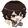 😏 Эмодзи «꒰ 🪵 ꒱ — чибики BSD» для Telegram
