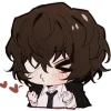 😘 Эмодзи «꒰ 🪵 ꒱ — чибики BSD» для Telegram