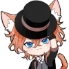 Стикерпак ꒰ 🪵 ꒱ — чибики BSD для Telegram
