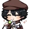 😊 Эмодзи «꒰ 🪵 ꒱ — чибики BSD» для Telegram