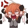 😡 Эмодзи «꒰ 🪵 ꒱ — чибики BSD» для Telegram