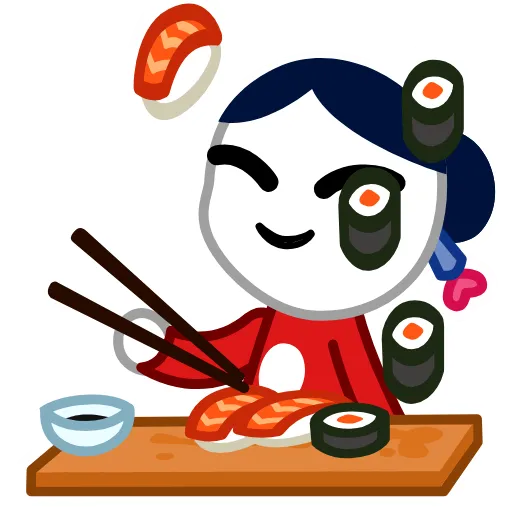 🤩 Эмодзи «Чибико» для Telegram