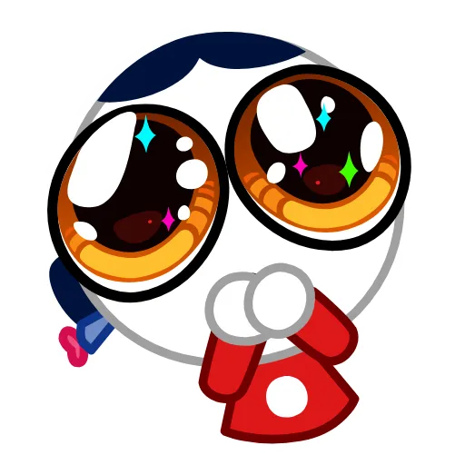 🤩 Эмодзи «Чибико» для Telegram