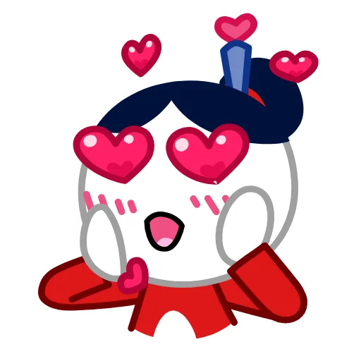 🤩 Эмодзи «Чибико» для Telegram