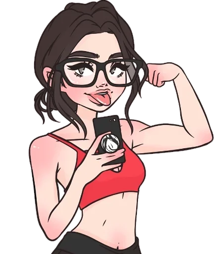 ✨ Стикер «chicas» для Telegram