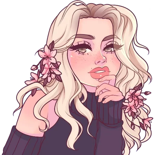 ✨ Стикер «chicas» для Telegram