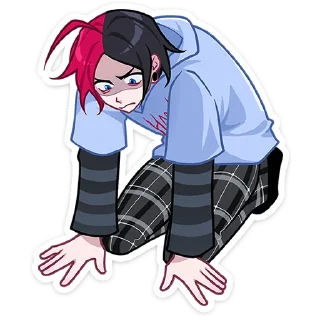 😟 Стикер «Школьник Чич» для Telegram