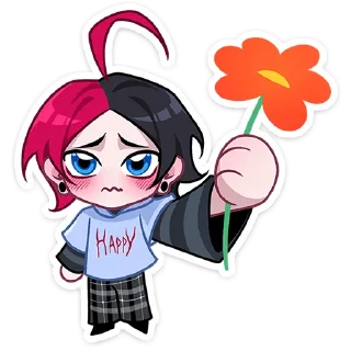 🌷 Стикер «Школьник Чич» для Telegram