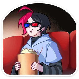 🍿 Стикер «Школьник Чич» для Telegram