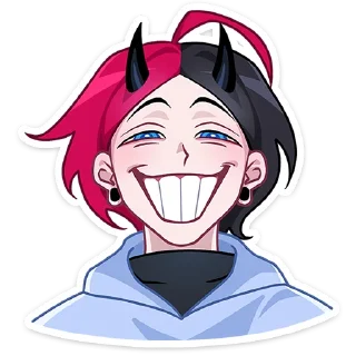 😈 Стикер «Школьник Чич» для Telegram