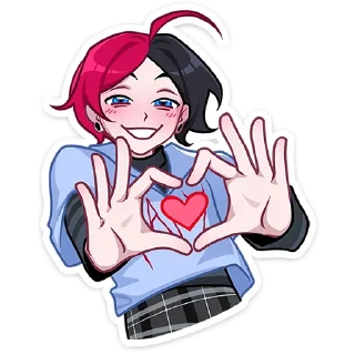 ❤️ Стикер «Школьник Чич» для Telegram