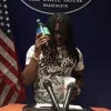 😒 Эмодзи «🤑 Набор эмоджи с музыкантом «Chief Keef»» для Telegram