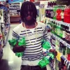 😬 Эмодзи «🤑 Набор эмоджи с музыкантом «Chief Keef»» для Telegram