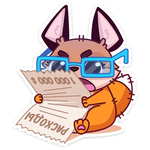 🧐 Стикер «Chiffa» для Telegram