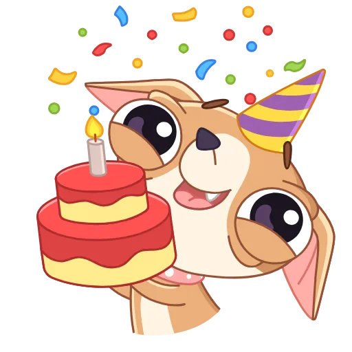 🥳 Стикер «Чиху» для Telegram