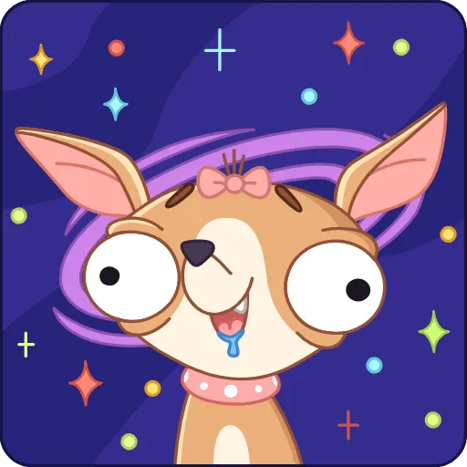 🤩 Стикер «Чиху» для Telegram