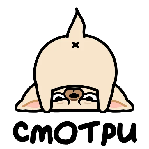 🤩 Эмодзи «Чихуа» для Telegram
