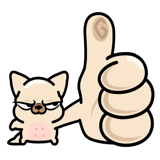 🤩 Эмодзи «Чихуа» для Telegram