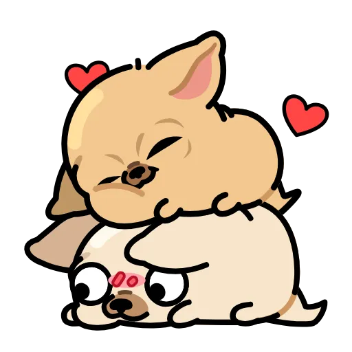 🤩 Эмодзи «Чихуа» для Telegram