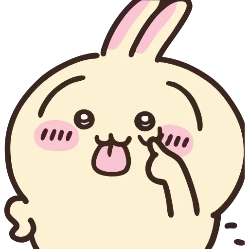 🤩 Эмодзи «Nanka Chiisakute Chiikawa» для Telegram