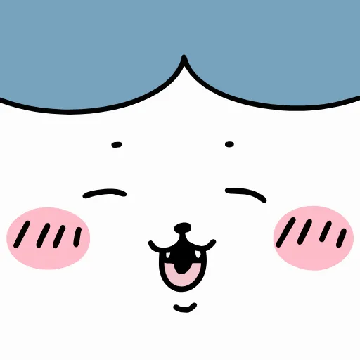 🤩 Эмодзи «Nanka Chiisakute Chiikawa» для Telegram