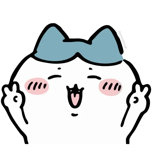 🤩 Эмодзи «Nanka Chiisakute Chiikawa» для Telegram
