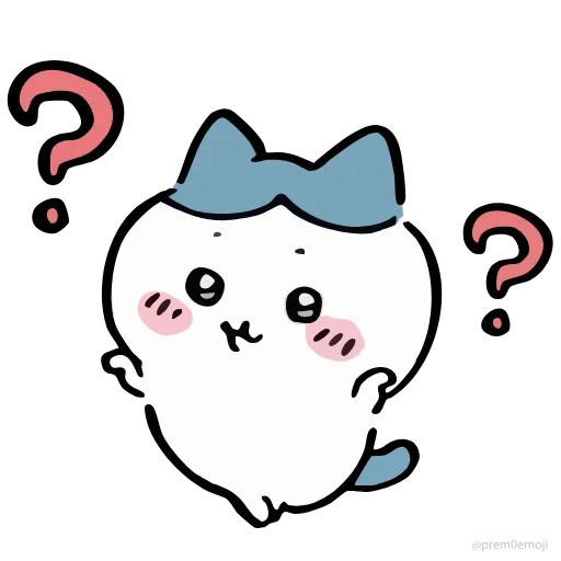 🤩 Эмодзи «Nanka Chiisakute Chiikawa» для Telegram