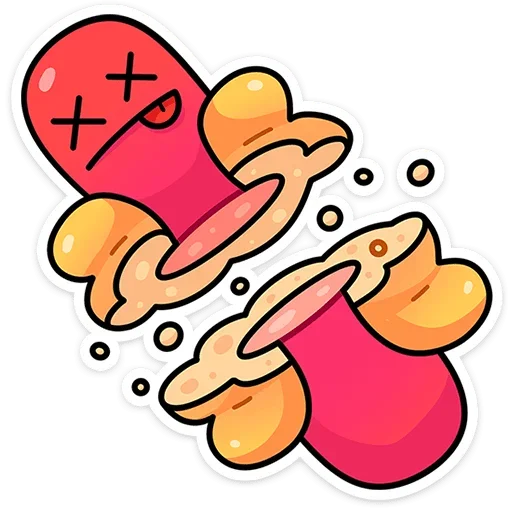 😵 Стикер «Чилли» для Telegram