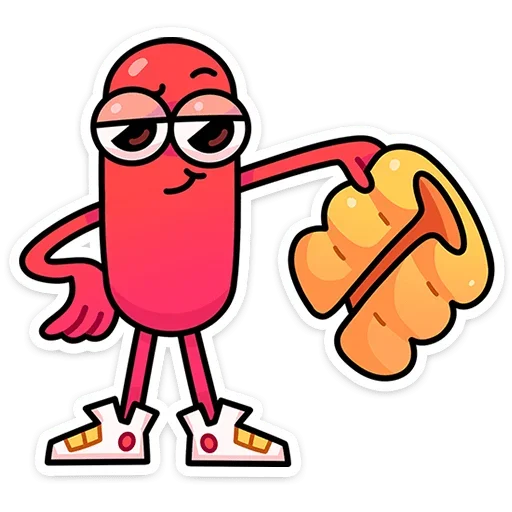 😏 Стикер «Чилли» для Telegram