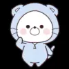 🫡 Эмодзи «Chill Nyan #emoji #cute» для Telegram