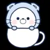 ☕️ Эмодзи «Chill Nyan #emoji #cute» для Telegram