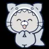 😌 Эмодзи «Chill Nyan #emoji #cute» для Telegram
