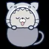 ☕️ Эмодзи «Chill Nyan #emoji #cute» для Telegram