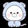 😖 Эмодзи «Chill Nyan #emoji #cute» для Telegram